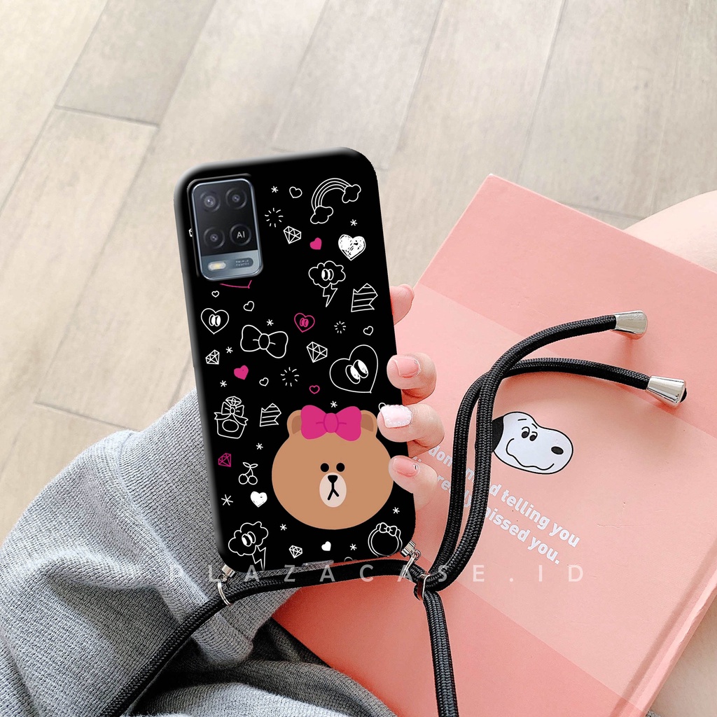 Softcase TPU + TALI [S31] for OPPO A54 A15 A74 4G RENO 5 RENO 6 4G RENO 4F A31 2020 A52 A5 2020 A3S A1K RENO 5F A53 A5S A12 A39 - softcase TPU - softcase tali - softcase lucu - casing hp - case lucu - case tali - case tpu tali - case gambar