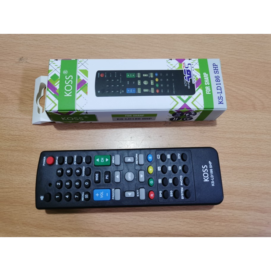 Remote TV Sharp LCD/LED LD186SHP