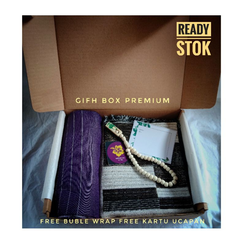 Gifh Box Hadiah Cowok Sajadah Sarung  Kado Cowok Muslim | Kado Alat Ibadah | Hadiah Cowok | Hampers