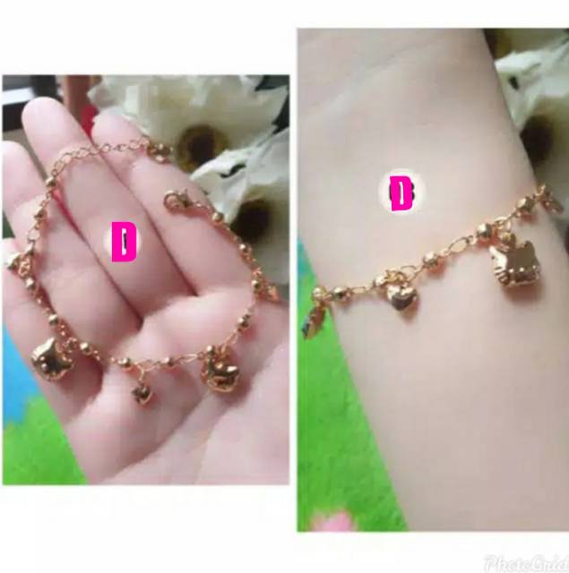 Gelang korea simple rantai xuping uk 16-18cm korea GRA-01