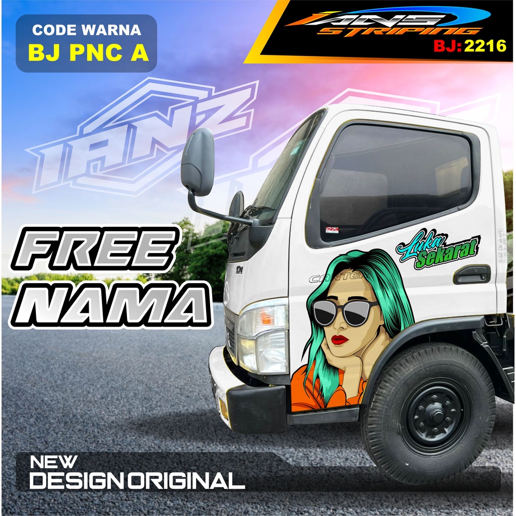 STICKER PINTU TRUK FUSO RAGASA / DECAL PINTU DUMTRUK  / STIKER MOBIL TRUK / STIKER PINTU TRUK KEREN