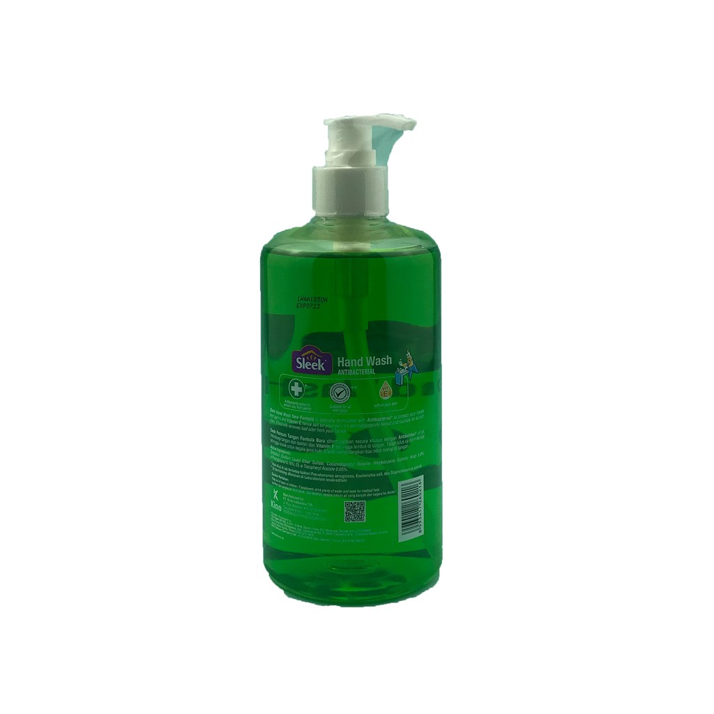 Sleek / Hand Wash / Sabun Cuci Tangan / Apple / 500ml