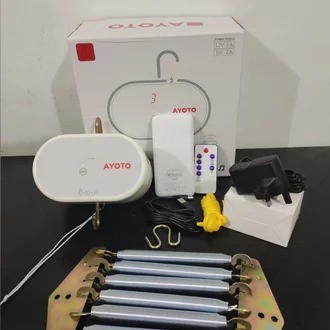 Mesin ayunan AYOTO Powerbank powered + Timer + Remote + Musik Ayunan listrik otomatis