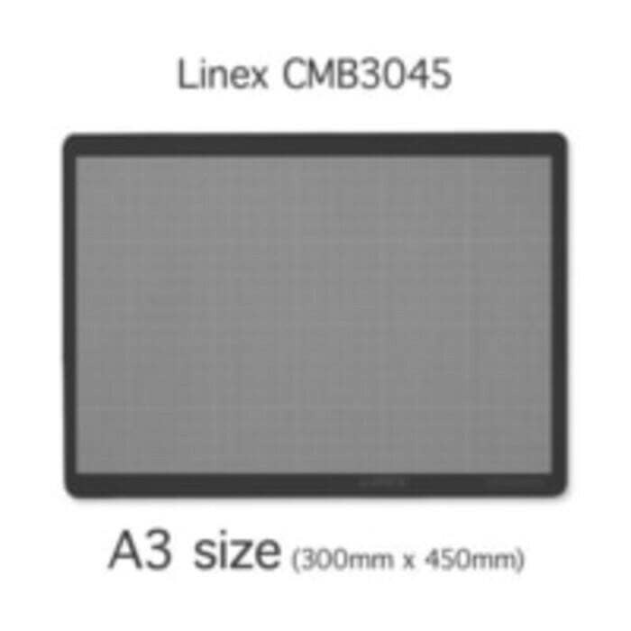 

Mudah Cutting Mat A3 (300X450Mm) Linex Grey/Black Cool Diskon