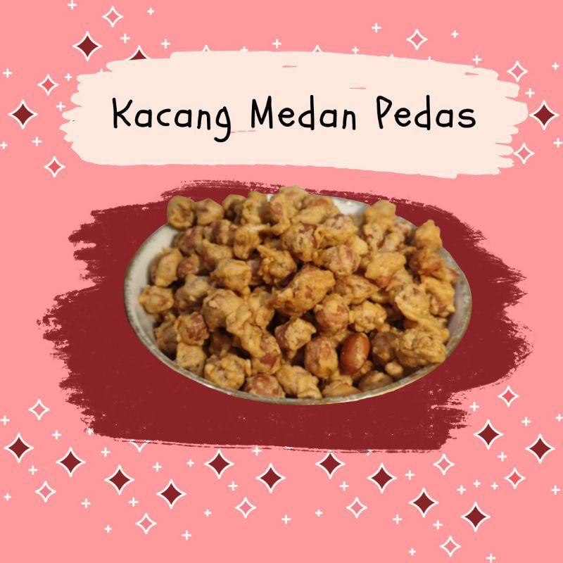 

Kacang Medan Pedas - Kacang Telur Pedas - Snack Kacang