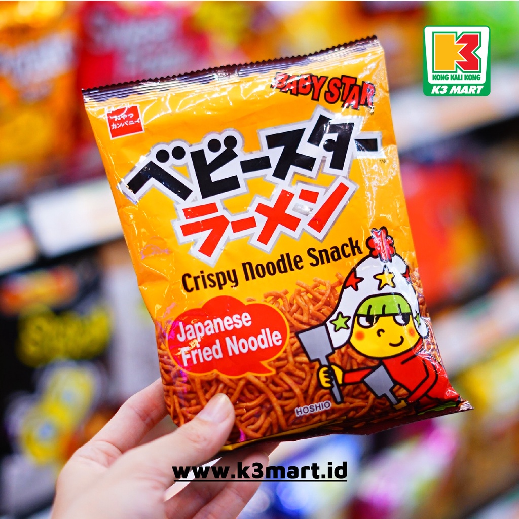

Oyatsu Babystar Big Japanese Fried Noodle 90gr