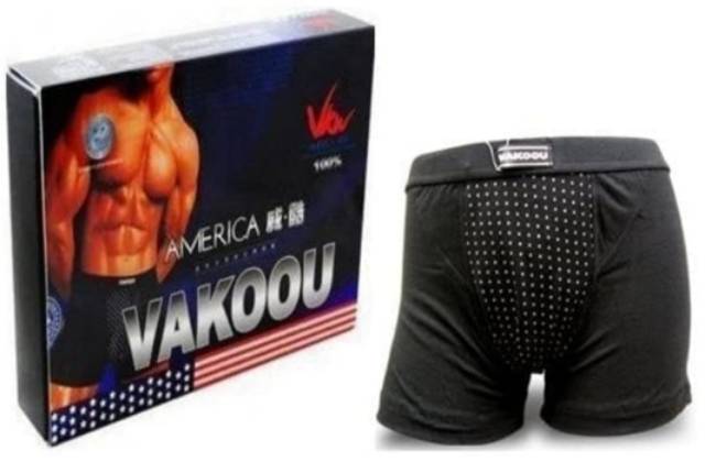 VAKOOU CELANA DALAM BOXER KESEHATAN PRIA ORIGINAL AMERICAN VAKOOU MAGNETIC FIBER