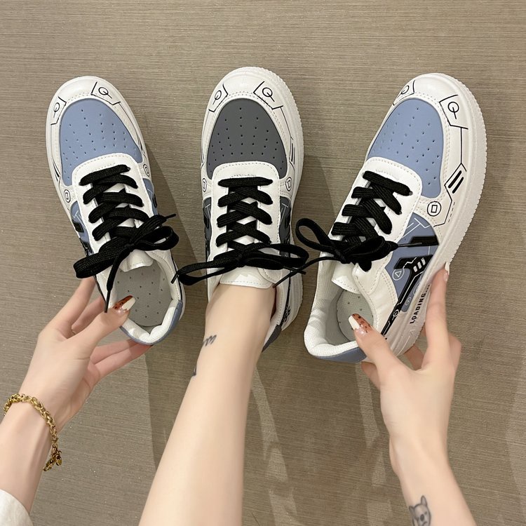 TBIG [COD] Sepatu Sneakers ATRLOADING Sepatu Import Wanita Sepatu Korea Style Sekolah Kuliah