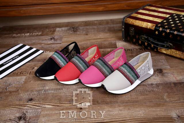 EMORY MIRA / SEPATU WANITA / WEDGES / SEPATU CEWEK