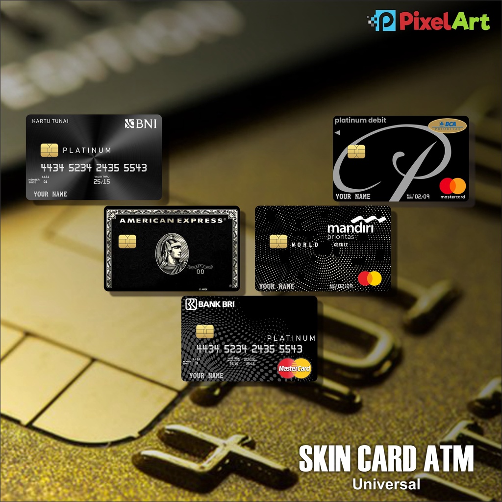 

STIKER PELINDUNG KARTU STICKER ATM BANK SKIN CARD ATM E-MONEY LEM KUAT ANTI GORES