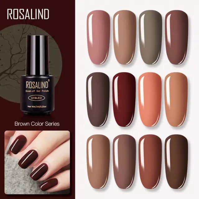 Rosalind COFFEE SERIES Gel Nail Polish UV LED / Kutek / Cat Kuku