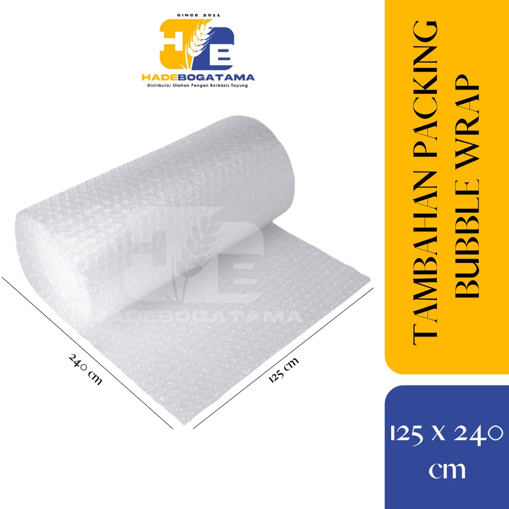 

Extra Tambahan Packing Bubble Wrap