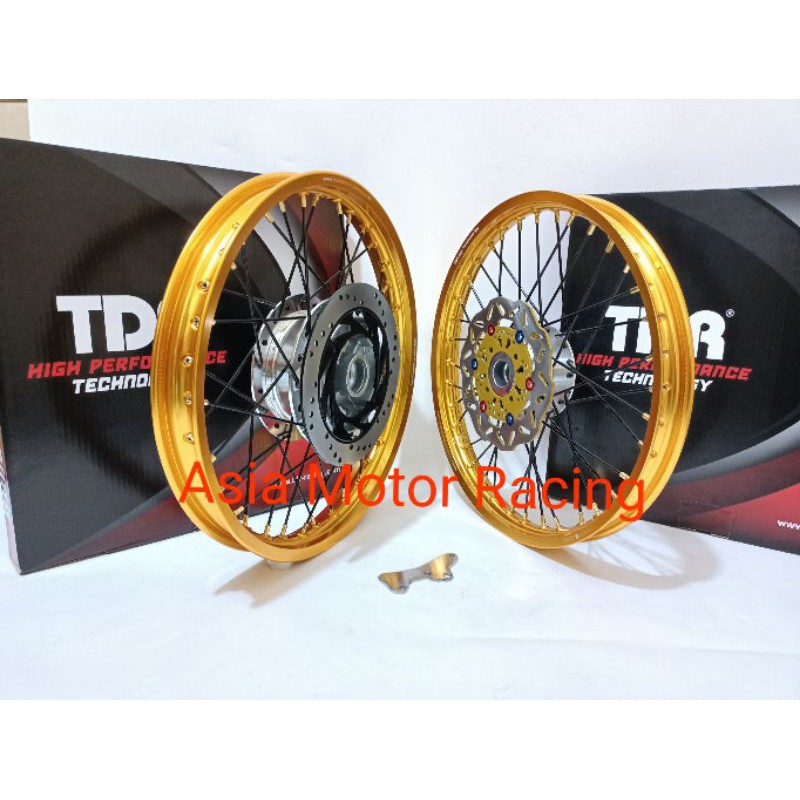 Paketan ninja r ninja rr velg tdr ring 17-140-160 tromol depan belakang cakram depan belakang breket