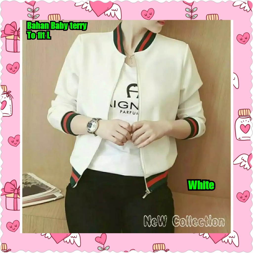 JAKET VARIASI / PUTIH / HITAM / MERAH / TERMURAH