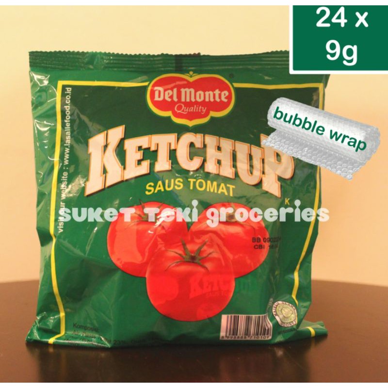 

Saos Tomat Delmonte Sachet 9gr isi 24 s Grosir READY
