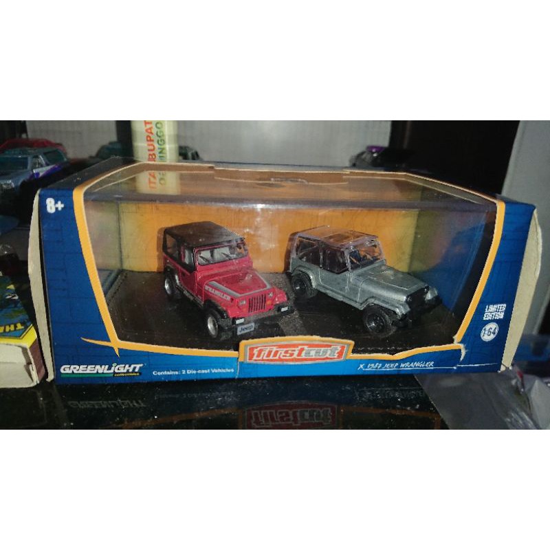 1:64 GREENLIGHT 1978 JEEP WRANGLER first cut