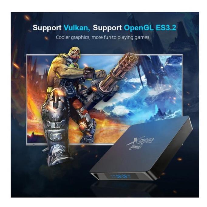 AO86Z18 VQ - SMART ANDROID TV BOX X96Q PRO 4K RAM 4ROM 32GB UNLOCK FGBFD6946