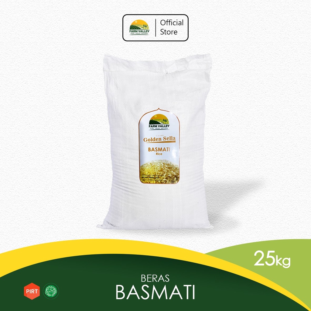 

Beras Basmati | Creamy Golden Sella Basmati Rice 25 Kg