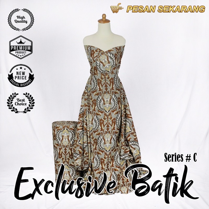 [NEW ARRIVAL] EXCLUSIVE BATIK SERI MOTIF TERBARU HIGH QUALITY PER 0.5 m BATIK KEMEJA SERAGAM SARIMBITAN TEBAIK