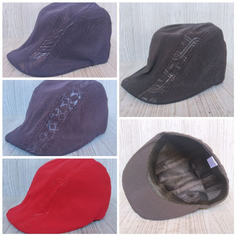 Topi kodok  Topi Kodok  Topi pet  Topi pelukis bahan original strech