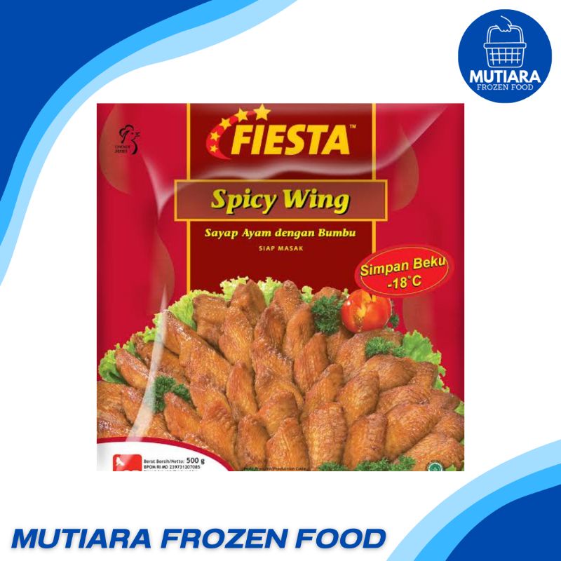 

FIESTA CHICKEN SPICY WING 500gr