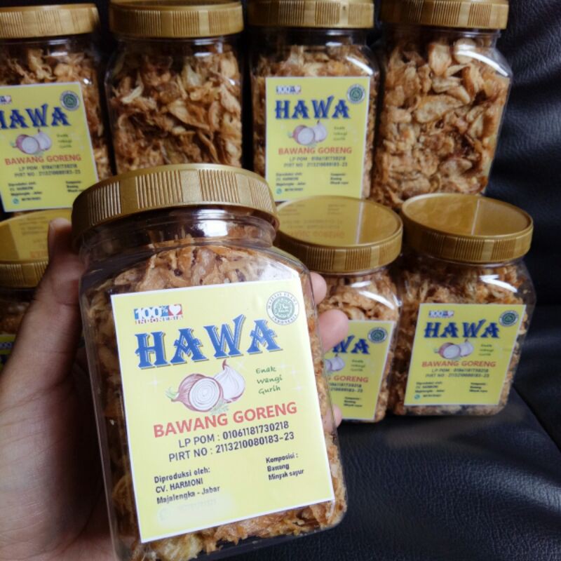 

Bawang Goreng Hawa 16.000 200gr