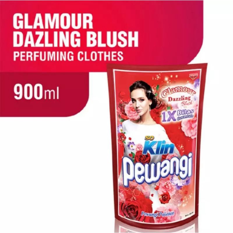 soklin pewangi 1x bilas 900ml