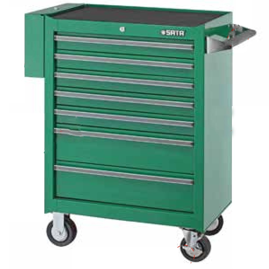 Troley Tools susun 7 - 7 Drawer Tools Trolley 95107 SATA TOOLS