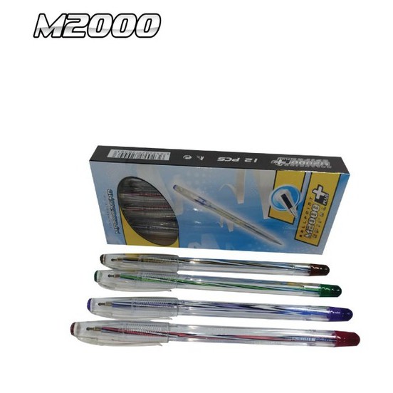 

M2000 MP2002SND Pen / Pulpen 0.9mm Hitam 1 BOX / 12 Pcs