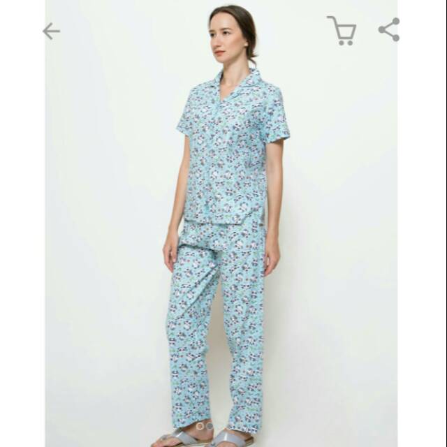 Nevada piyama set celana panjang