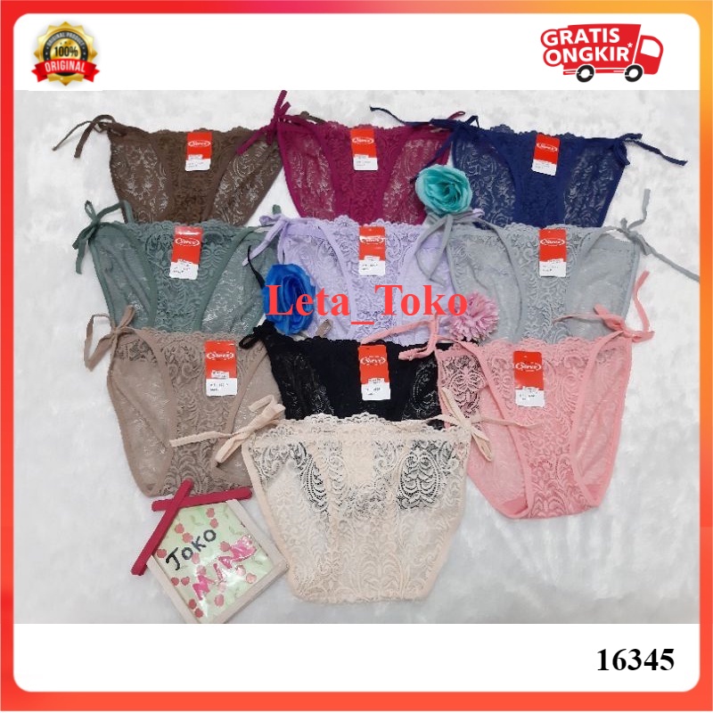 CD Sorex Renda 1 Lusin Celana Dalam Wanita Sorex Lusinan Cewek Sexy Brukat 16345 Murah Leta_Toko