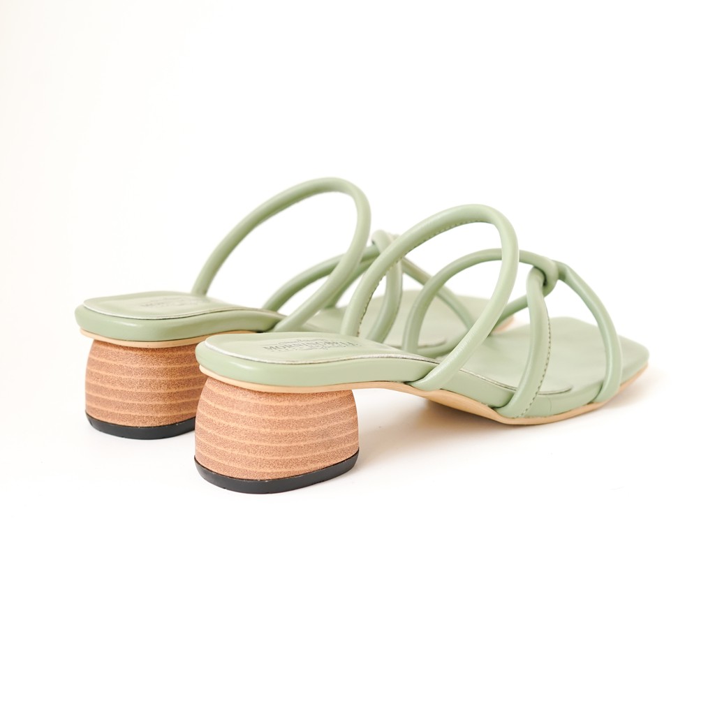 morningbell - new arrival sandal heels slop slank 5 cm