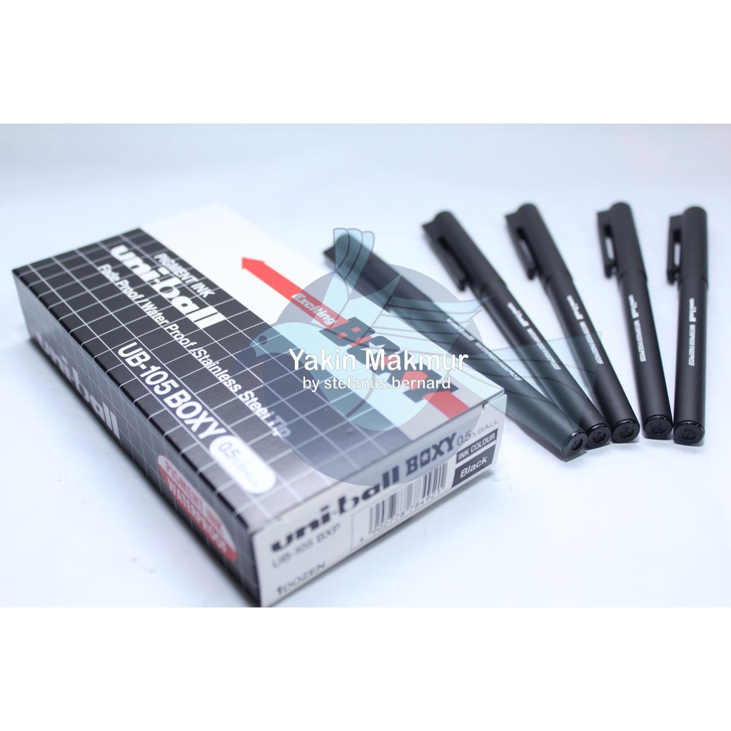 

BALLPOINT / PULPEN UNI BALL 105 BOXY