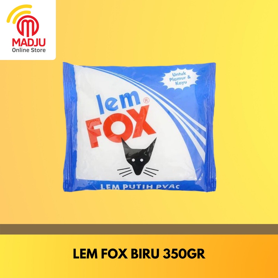 

LEM FOX BIRU PVAc 350gr