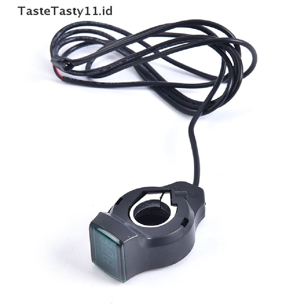 Thumb Throttle 12v / 24v / 36v / 48v / 60v / 72v Dengan Display Baterai