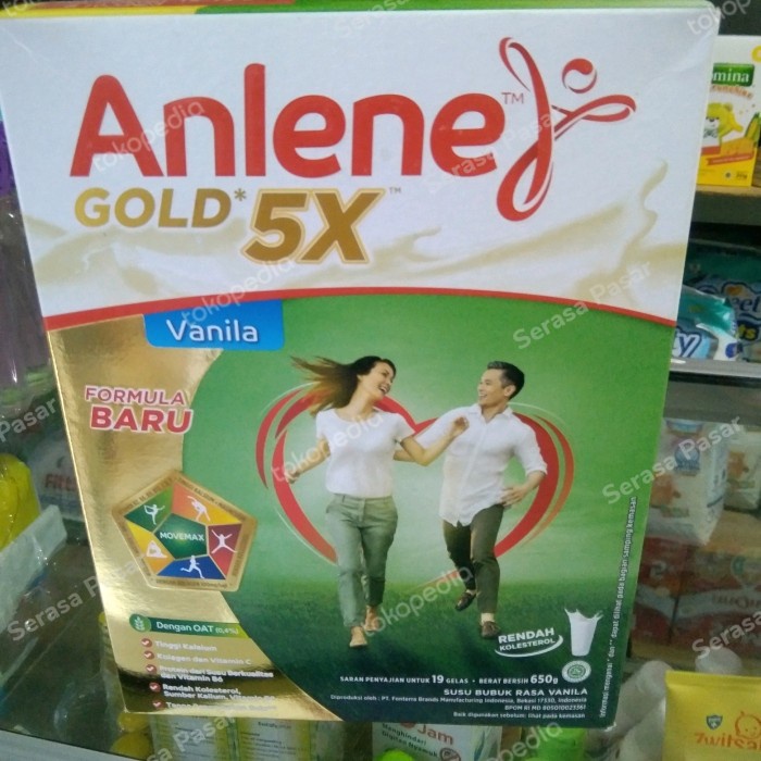 

Anlene Gold Plus Cokelat Coklat Vanila 650Gr Susu Untuk Tulang 650 Gr 085