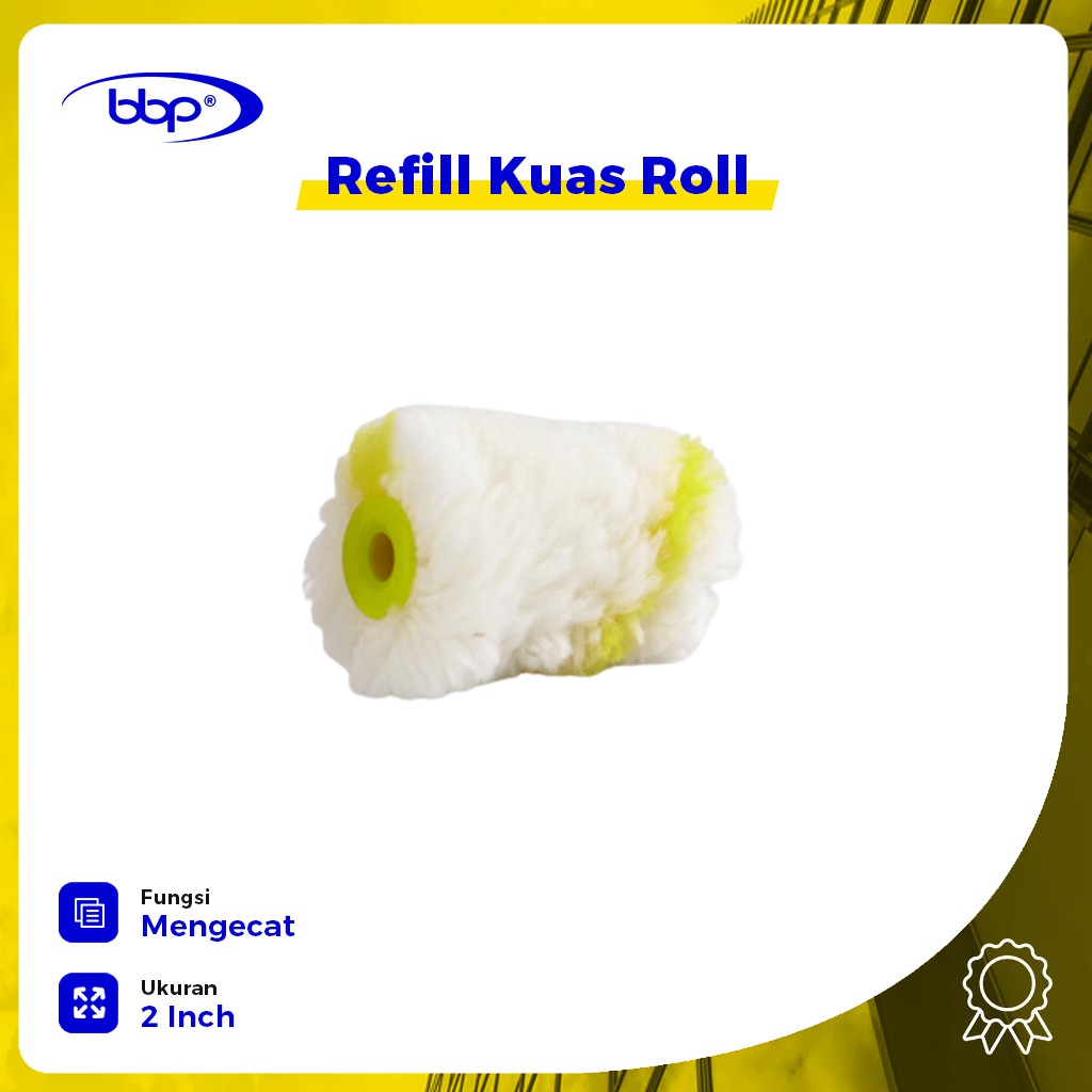 

Refill Kuas Roll Cat AIR 2 Inch 10 Pcs / Isi Kuas Roll / Bulu Kuas Roll