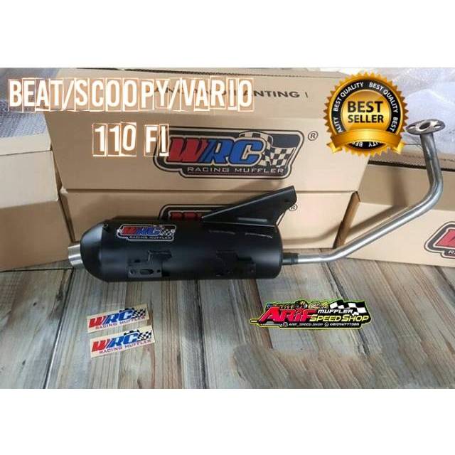 KNALPOT WRC BEAT, SCOOPY, VARIO 110 FI