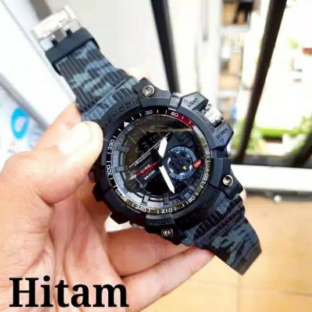 Jam Jam Tangan Pria G-Shock Sporty GG Army/Loreng Original Asli 100%