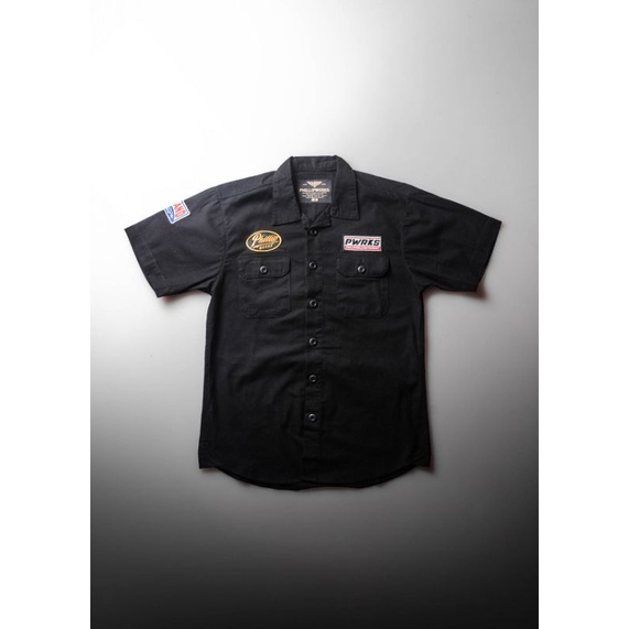 KEMEJA PHILLIPWORKS LE MANS WORKSHIRT OVERSHIRT ORIGINAL PHILLIP WORKS