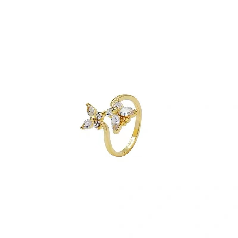 Cincin butterfly Gaya Perancis