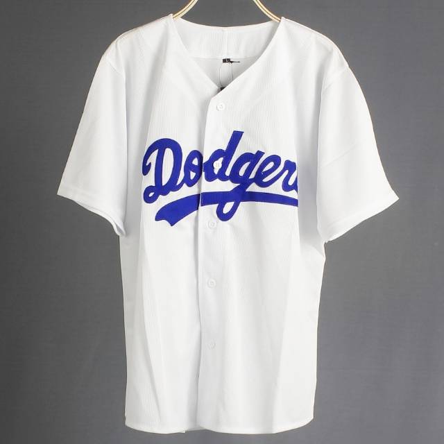 JERSEY BASEBALL DODGERS WHITE