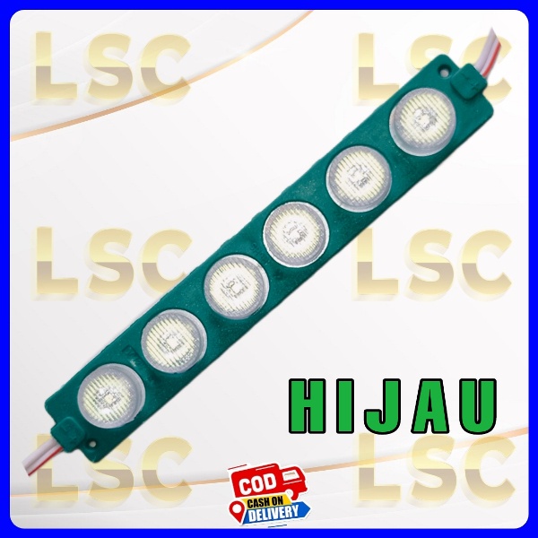 Lampu LED 6 MATA 1X6 JUMBO PANJANG 12 volt dan 24 volt