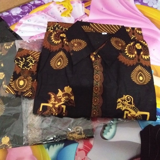 Batikalfa16 New Arrival Distro Batik Pria Bordir Sogan Hrb026 Batikaf Notoarto Batik Ipnu-ippnu Hem