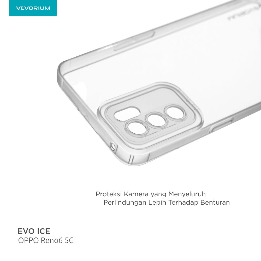 VEVORIUM EVO ICE Oppo Reno 6 5G Reno6 PRO 5G Ultra Thin Soft Case