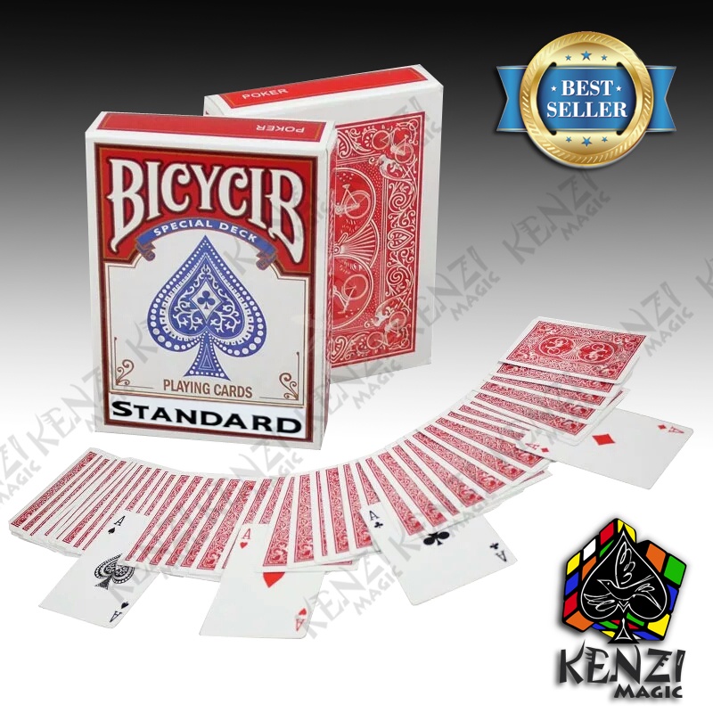 Kartu Sulap / Alat Sulap Bicycib /  Kartu Bicycib Stripper Marking / Kartu Sulap Remi