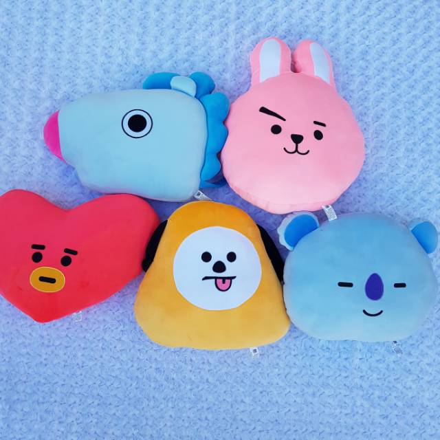 Bantal Pillow BTS koala Koya cooky chimmy tata mang