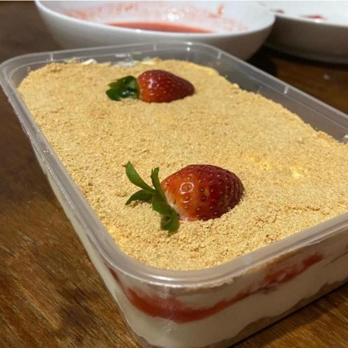 

Grandma's strawberry mousse