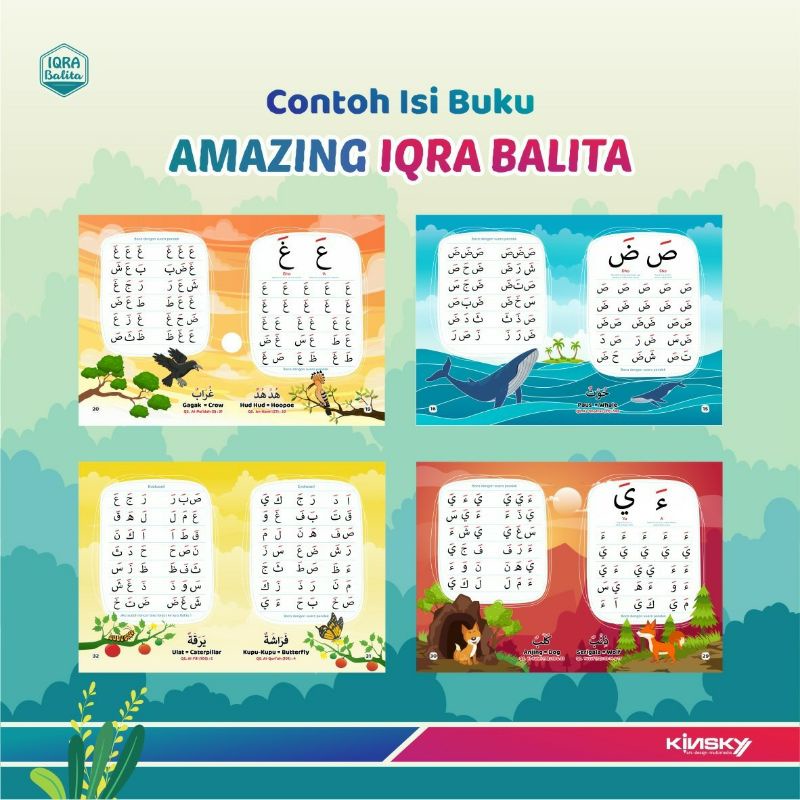 Amazing Iqra Balita Plus Animals in Quran Iqro Balita Kinsky ORIGINAL-1