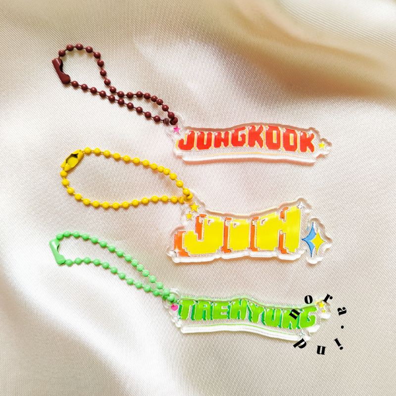 BTS Acrylic Keychain